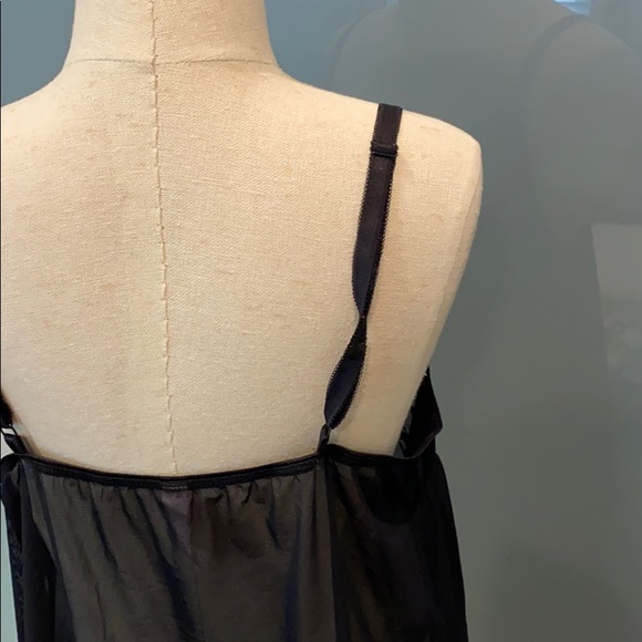 Cacique Black/Blue Cami Size 18/20 - Picture 4 of 6